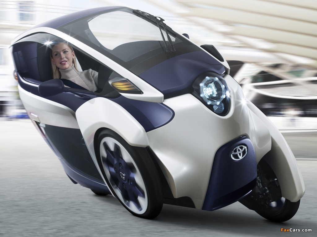 Toyota i-Road Concept 2013 wallpapers (1024 x 768)