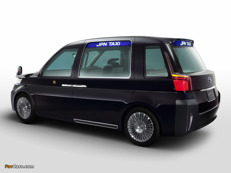 Toyota JPN Taxi Concept 2013 wallpapers (800 x 600)