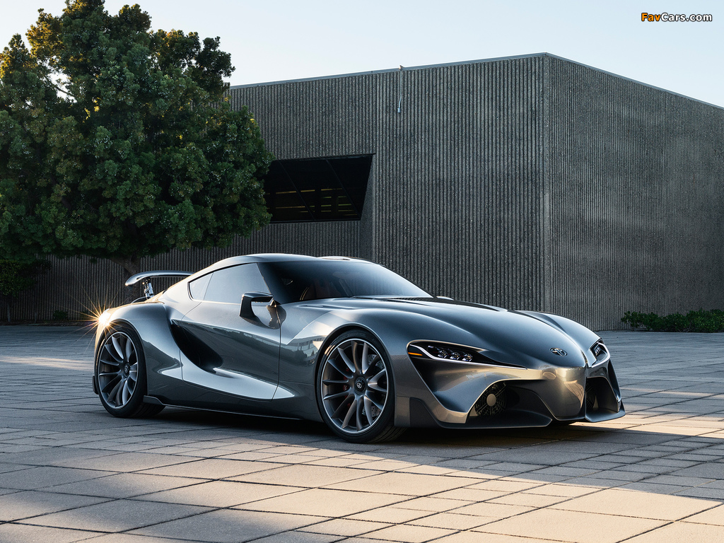 Toyota FT-1 Graphite Concept 2014 wallpapers (1024 x 768)