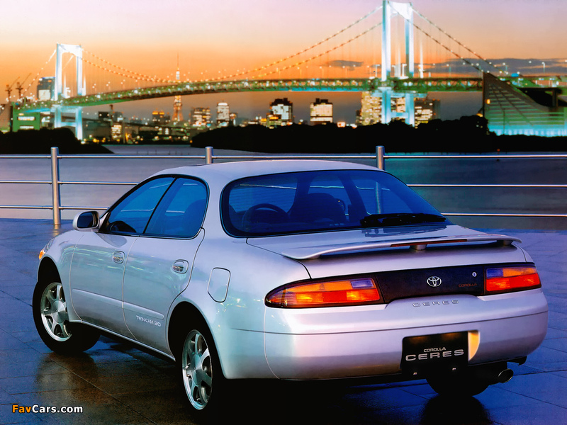 Photos of Toyota Corolla Ceres (AE100) 1992–99 (800 x 600)