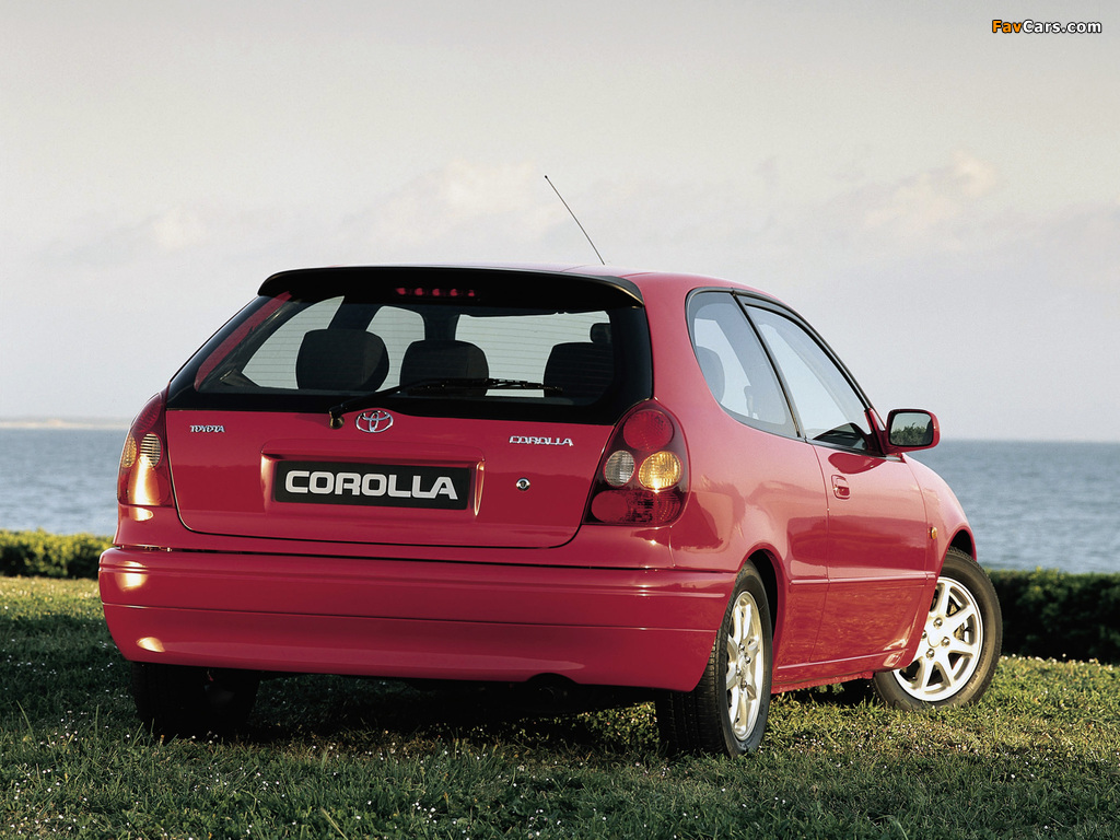 Toyota Corolla Compact 3-door (E110) 1997–99 pictures (1024 x 768)