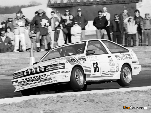 Pictures of Toyota Corolla GT Coupe BTCC 1986–87 (640 x 480)