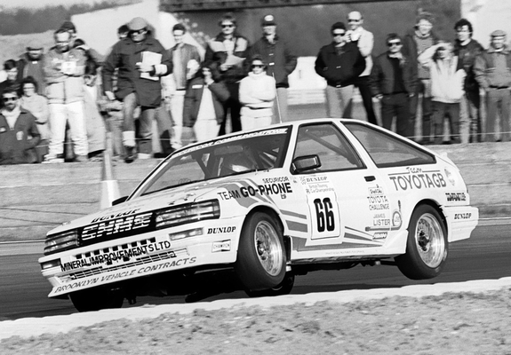 Pictures of Toyota Corolla GT Coupe BTCC 1986–87