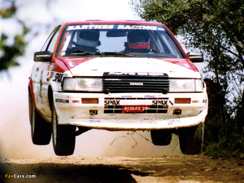 Pictures of Toyota Corolla GT Coupe Rally Car (800 x 600)