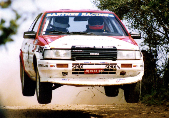 Pictures of Toyota Corolla GT Coupe Rally Car