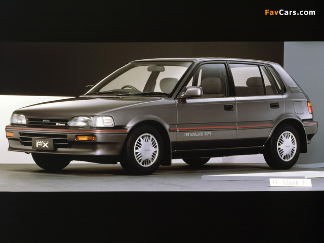 Images of Toyota Corolla FX 5-door (E90) 1987–91 (640 x 480)