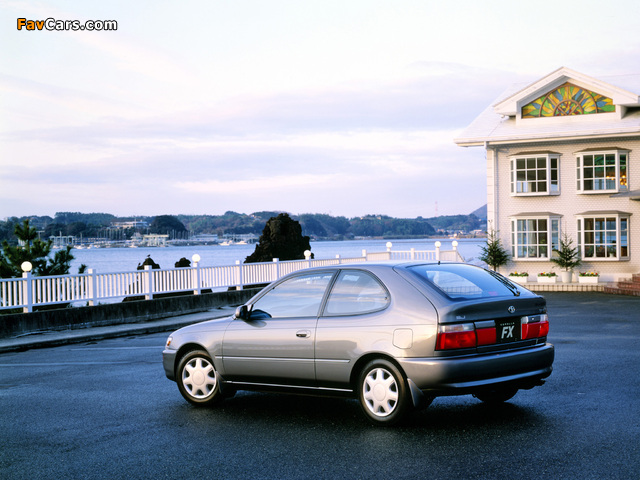 Pictures of Toyota Corolla FX JP-spec (E100) 1992–95 (640 x 480)