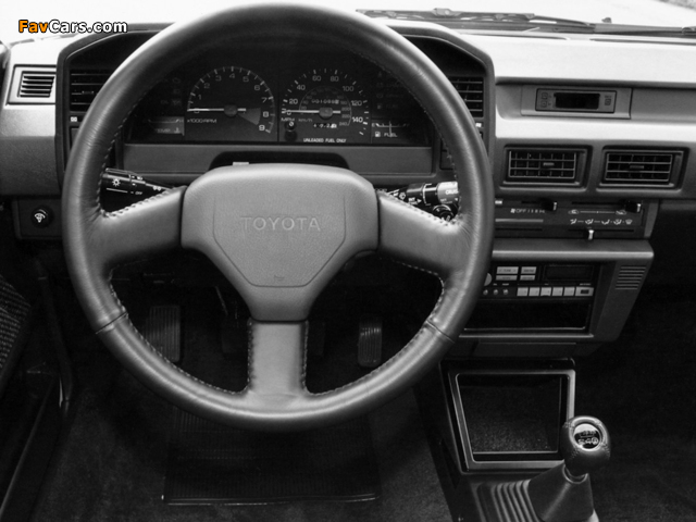 Pictures of Toyota Corolla FX16 GT-S (AE82) 1987–88 (640 x 480)