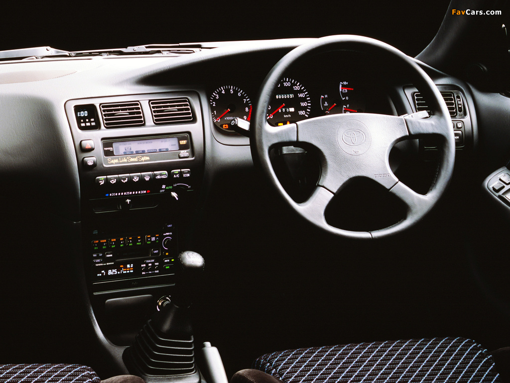 Toyota Corolla FX JP-spec (E100) 1992–95 wallpapers (1024 x 768)
