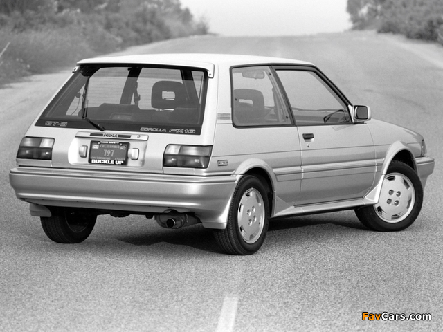 Toyota Corolla FX16 GT-S (AE82) 1987–88 wallpapers (640 x 480)