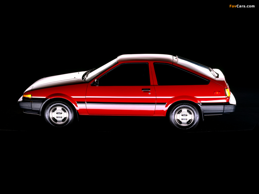 Photos of Toyota Corolla SR5 Sport Liftback (AE86) 1984–86 (1024 x 768)
