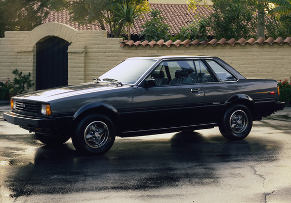 Toyota Corolla SR5 Hardtop Coupe (AE71TE72) 1980–83 pictures