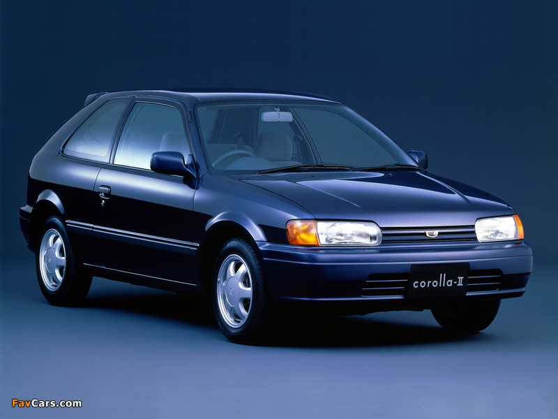 Pictures of Toyota Corolla II 1.5 Tiara 1994–96 (800 x 600)