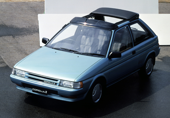 Toyota Corolla II 1.3 Windy Canvas op 1988–90 images