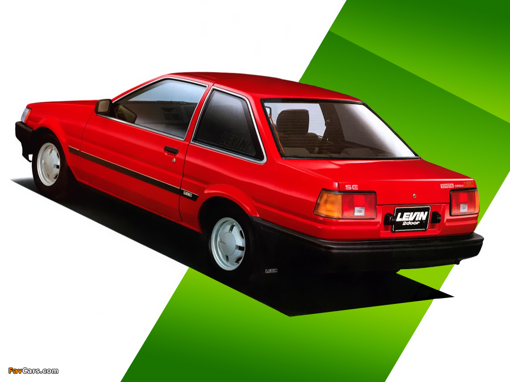 Images of Toyota Corolla Levin SE 2-door (AE85) 1983–85 (1024 x 768)