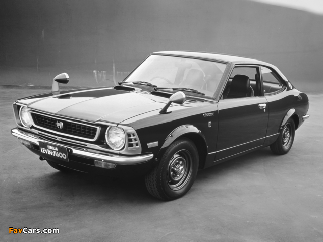 Pictures of Toyota Corolla Levin J 1600 (TE27) 1973–74 (640 x 480)