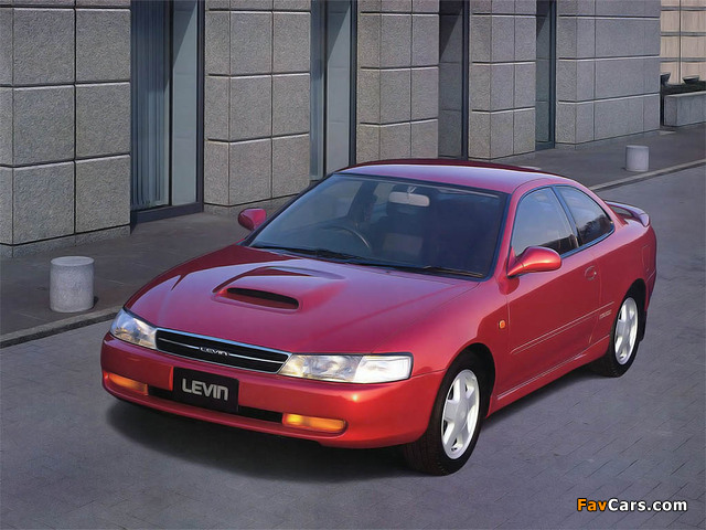 Toyota Corolla Levin GT-Z (AE101) 1991–93 wallpapers (640 x 480)