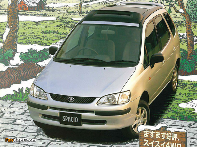 Images of Toyota Corolla Spacio (AE110N) 1997–2001 (640 x 480)