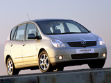 Pictures of Toyota Corolla Verso 2001–04