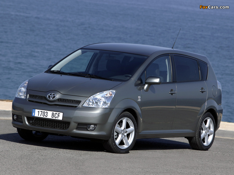 Pictures of Toyota Corolla Verso 2004–09 (800 x 600)