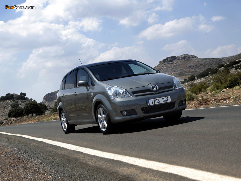 Pictures of Toyota Corolla Verso 2004–09 (800 x 600)