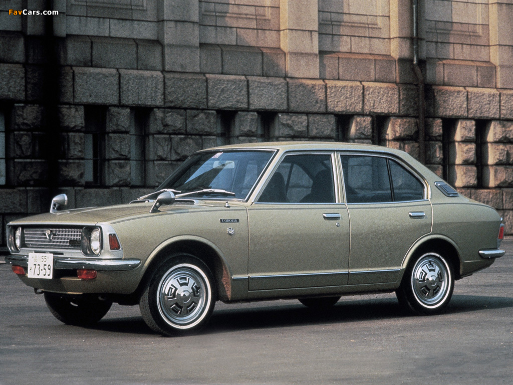 Images of Toyota Corolla 4-door Sedan (KE20) 1970–74 (1024 x 768)