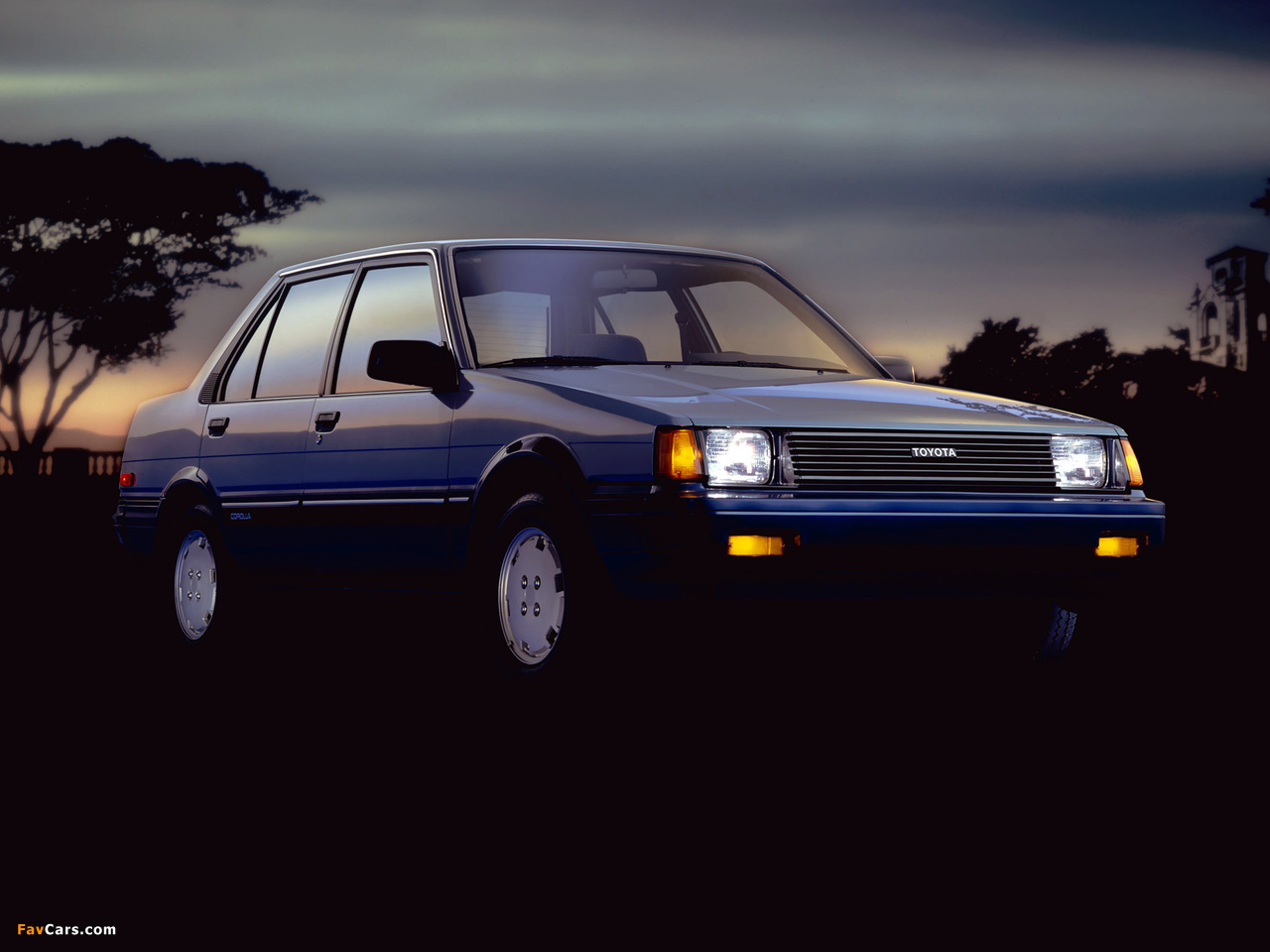 Images of Toyota Corolla Sedan US-spec 1983–87 (1280 x 960)