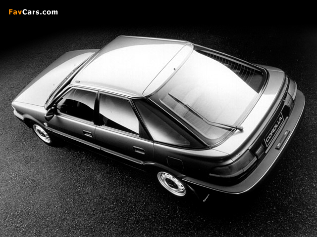 Images of Toyota Corolla Liftback 1987–91 (640 x 480)