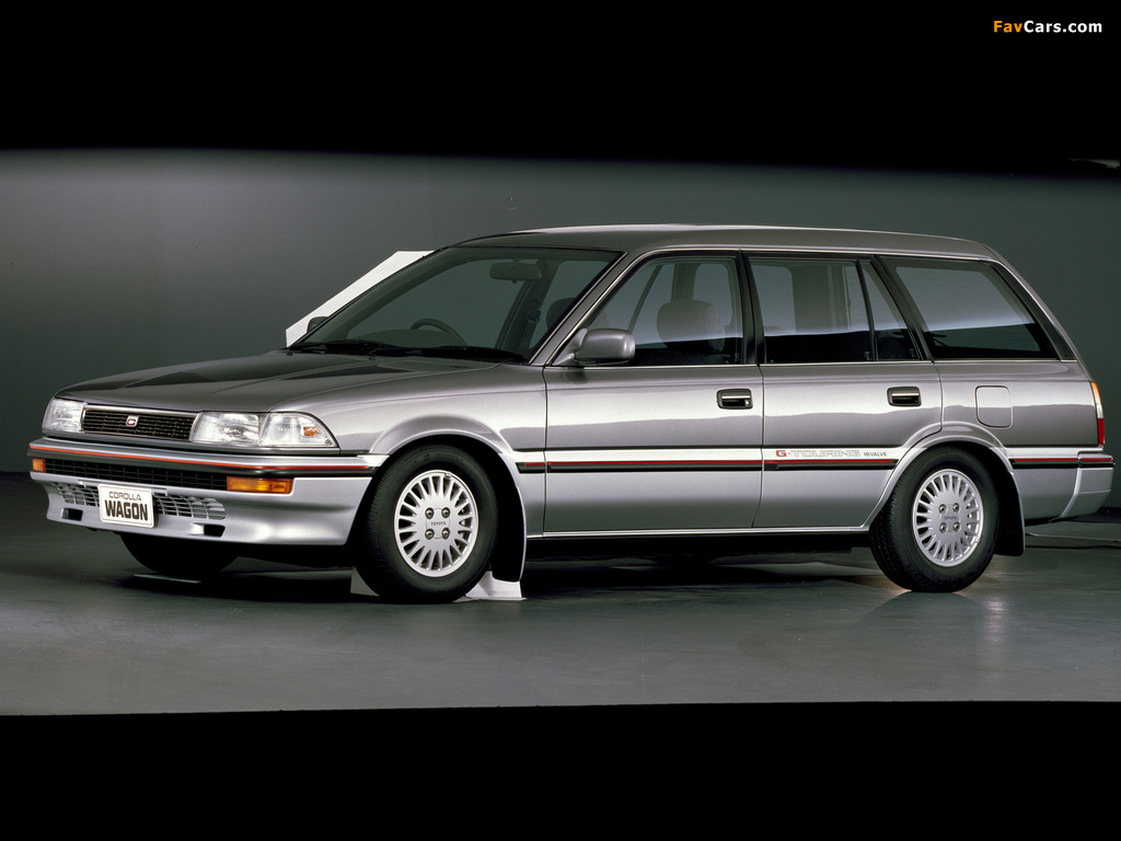 Images of Toyota Corolla Wagon 1987–91 (1024 x 768)
