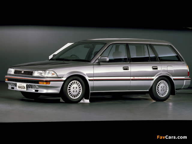 Images of Toyota Corolla Wagon 1987–91 (640 x 480)