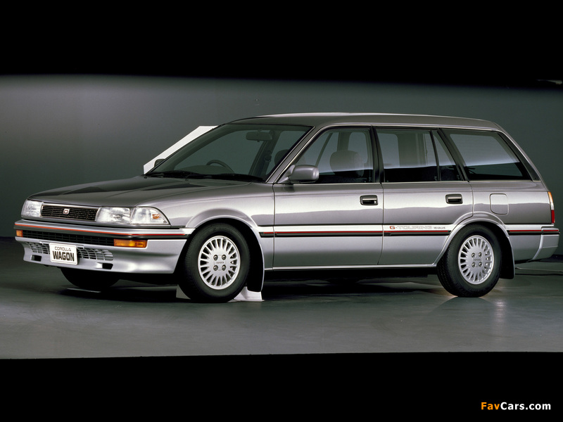 Images of Toyota Corolla Wagon 1987–91 (800 x 600)