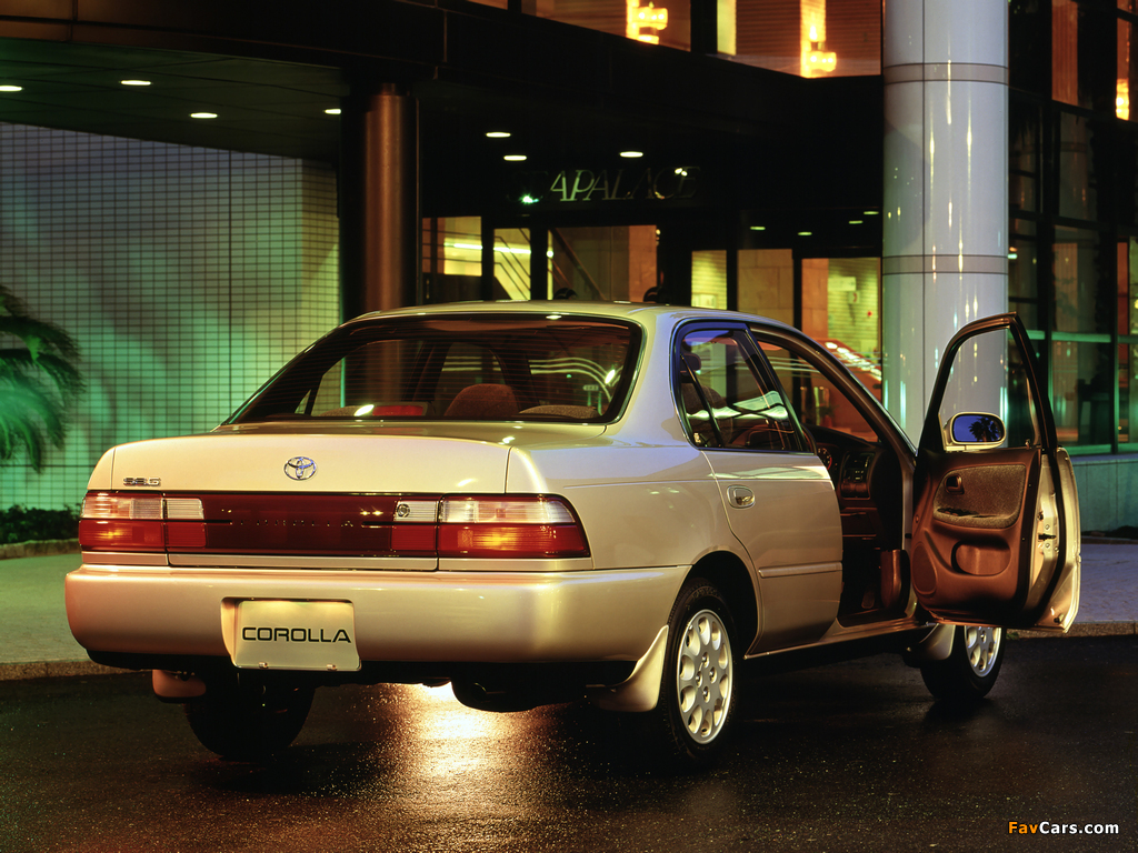 Images of Toyota Corolla JP-spec 1991–95 (1024 x 768)