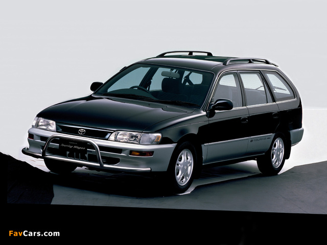 Images of Toyota Corolla Touring Wagon JP-spec 1992–97 (640 x 480)