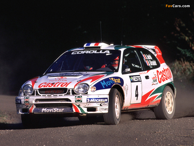 Images of Toyota Corolla Compact WRC (AE111) 1997–99 (800 x 600)
