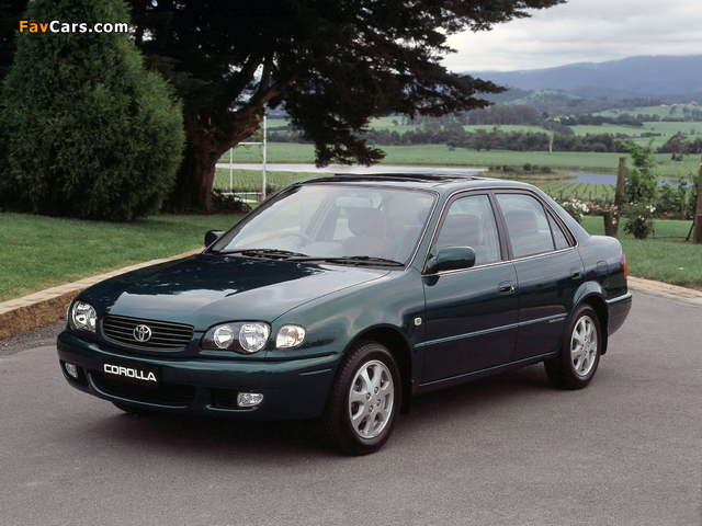 Images of Toyota Corolla Sedan AU-spec 1999–2001 (640 x 480)