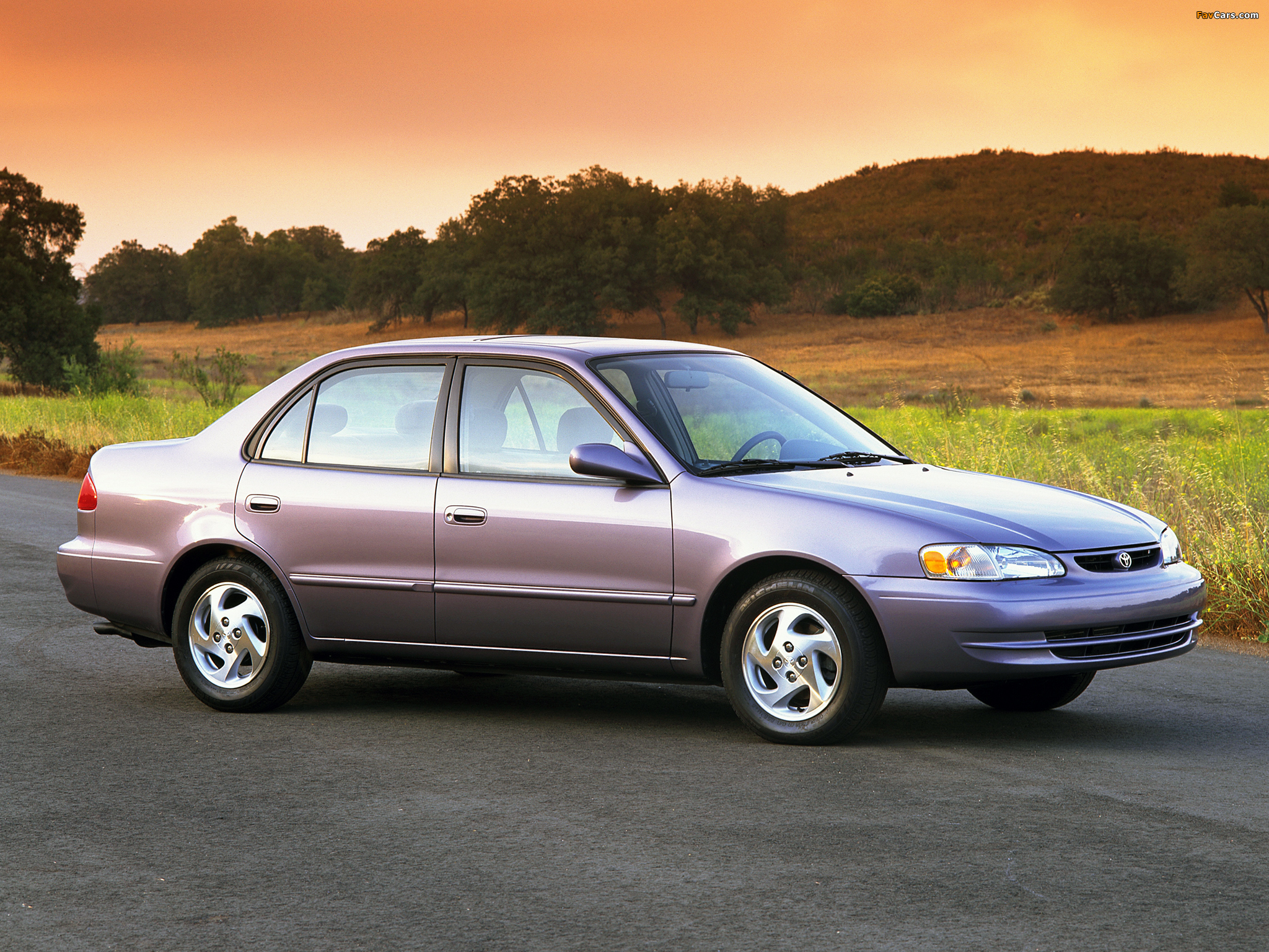 Images of Toyota Corolla Sedan US-spec 1999–2000 (2048 x 1536)