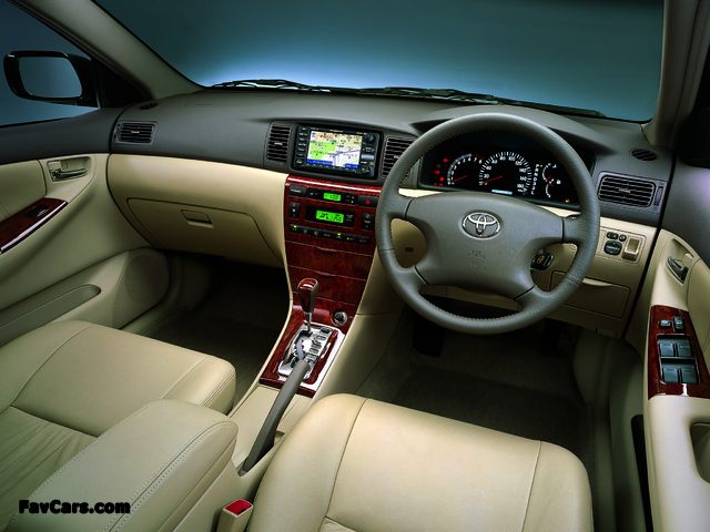 Images of Toyota Corolla Sedan JP-spec 2000–04 (640 x 480)