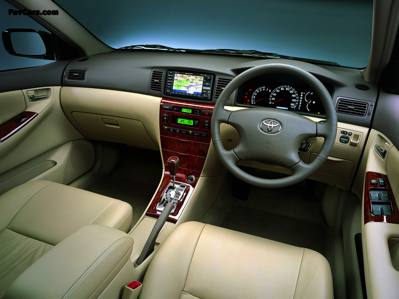 Images of Toyota Corolla Sedan JP-spec 2000–04 (800 x 600)