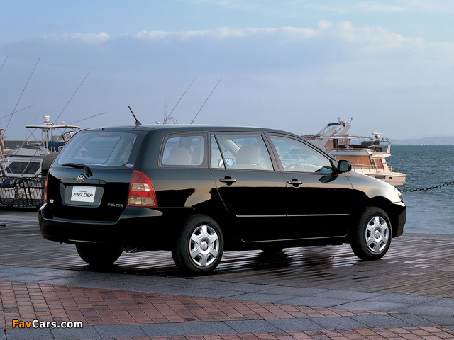 Images of Toyota Corolla Fielder (E121G) 2000–02 (640 x 480)