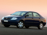 Images of Toyota Corolla Sedan ZA-spec 2001–04