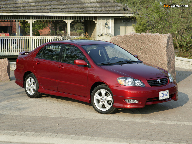 Images of Toyota Corolla S US-spec 2002–08 (800 x 600)