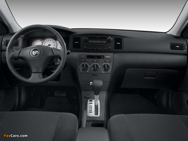 Images of Toyota Corolla US-spec 2002–08 (800 x 600)