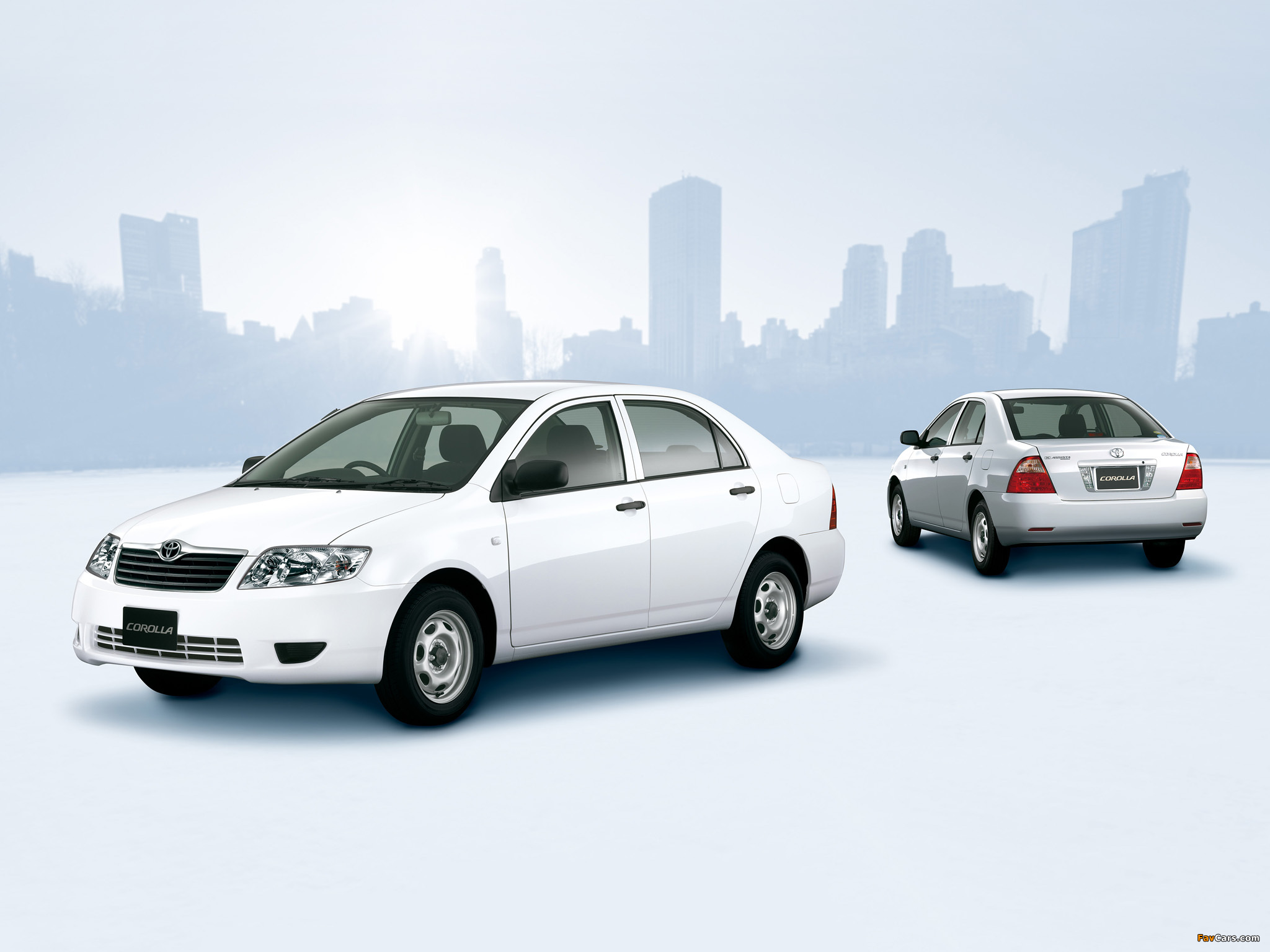 Images of Toyota Corolla Sedan JP-spec 2004–06 (2048 x 1536)