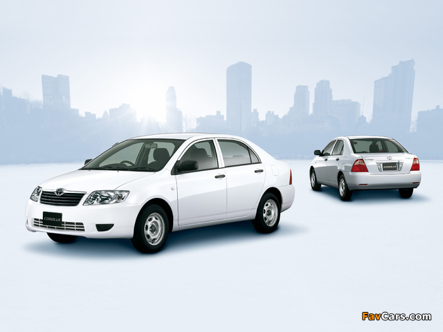 Images of Toyota Corolla Sedan JP-spec 2004–06 (640 x 480)