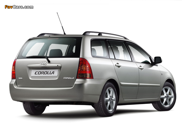 Images of Toyota Corolla Wagon 2004–07 (640 x 480)