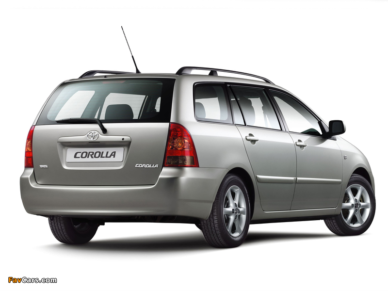 Images of Toyota Corolla Wagon 2004–07 (800 x 600)