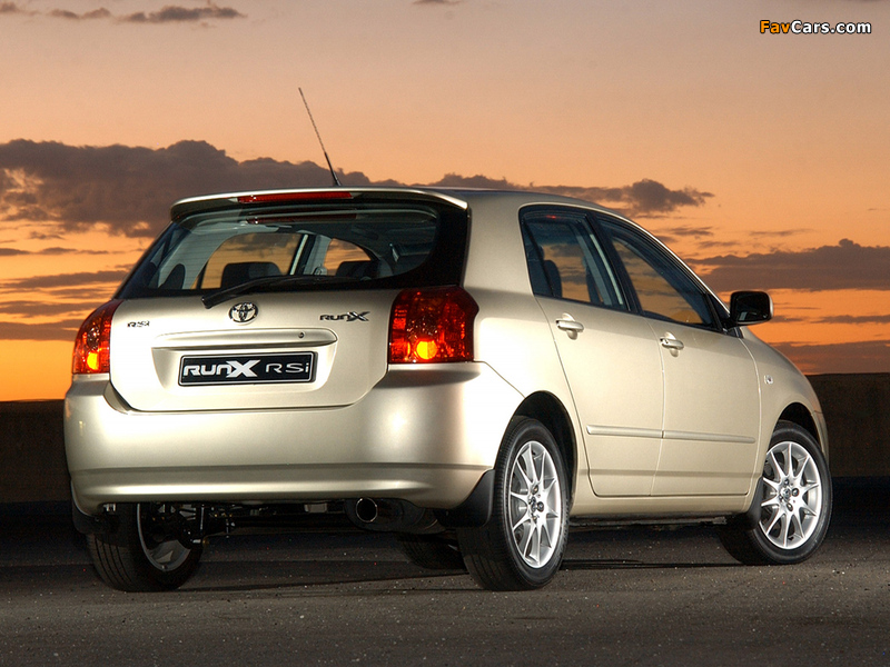 Images of Toyota Corolla RunX RSi ZA-spec 2004–06 (800 x 600)