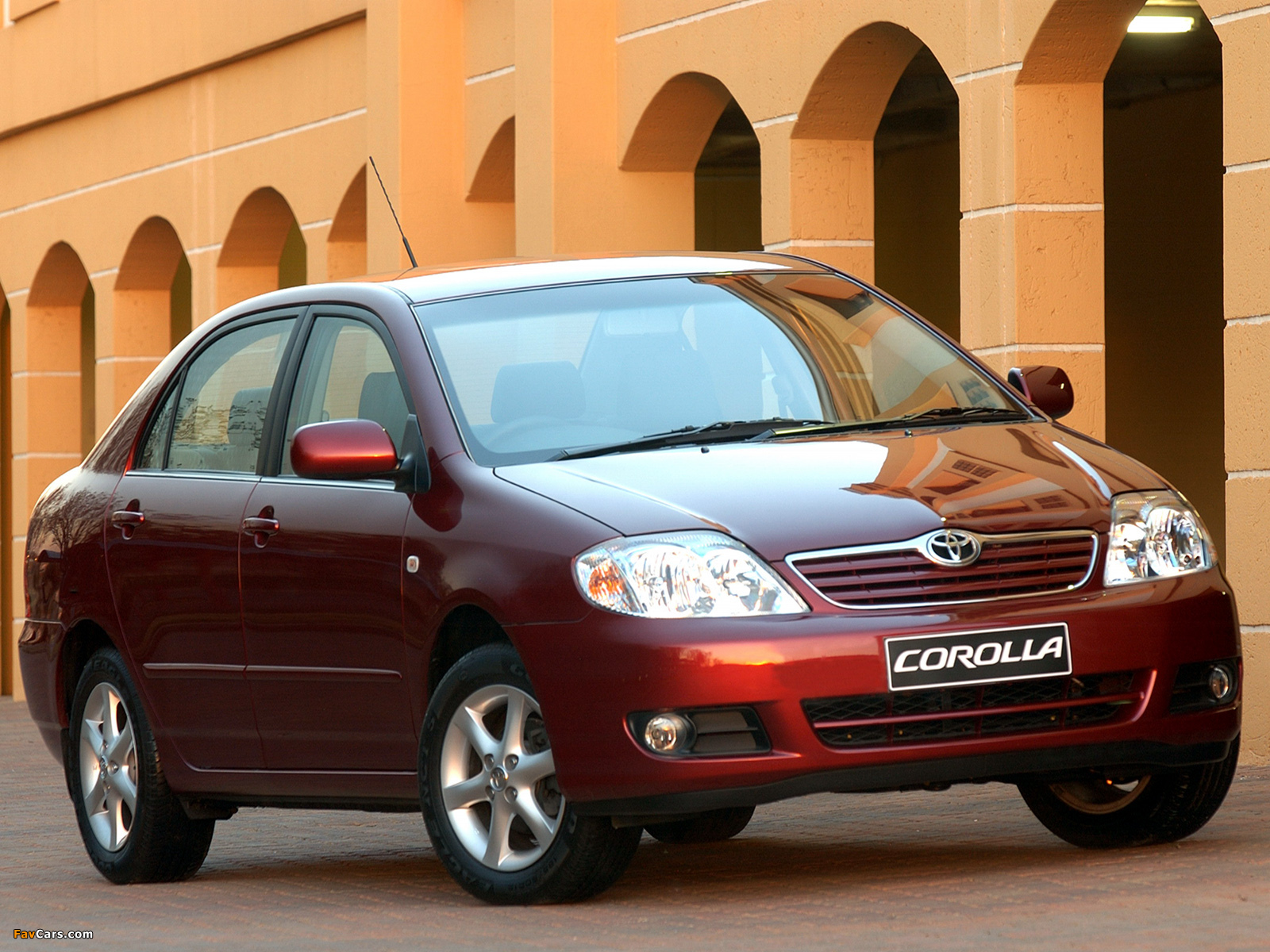 Images of Toyota Corolla Sedan ZA-spec 2004–07 (1600 x 1200)