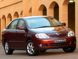 Images of Toyota Corolla Sedan ZA-spec 2004–07