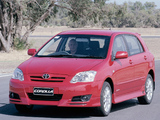 Images of Toyota Corolla Sportivo 5-door 2004–07